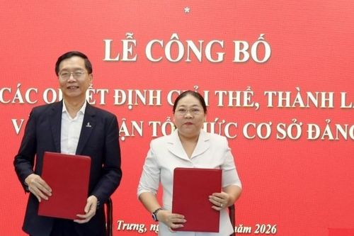 Tổ chức Đảng đầu tiên trong Đảng bộ Petrovietnam hoàn thành chuyển giao theo mô hình tổ chức mới