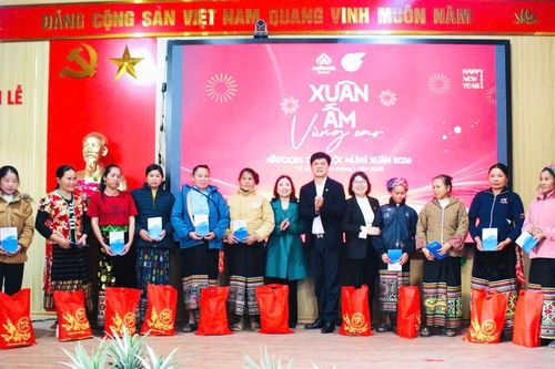 Nafoods Group lan tỏa 'Xuân ấm vùng cao' tại xã Tri Lễ
