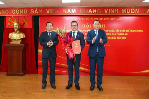 Đồng chí Lê Quốc Minh được chỉ định giữ chức Bí thư Đảng ủy Trung ương Hội Nhà báo Việt Nam