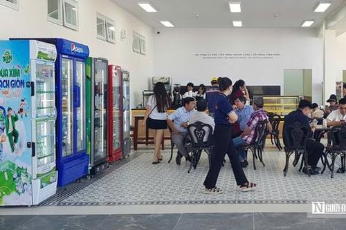 Cận cảnh trạm dừng nghỉ hơn 385 tỷ đồng trên cao tốc Vĩnh Hảo – Phan Thiết trong ngày đầu khai thác