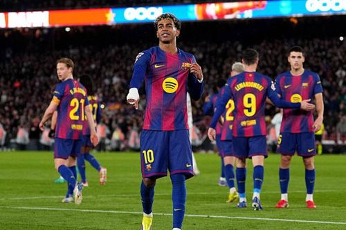 Yamal lập siêu phẩm, Barca đại thắng đòi lại ngôi đầu