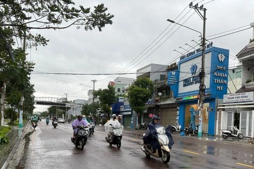 Phía Đông các tỉnh từ Quảng Ngãi đến Gia Lai có mưa vài nơi