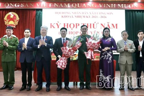 Xã Lương Sơn kiện toàn các chức danh lãnh đạo chủ chốt