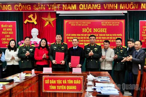Tăng cường phối hợp trong công tác vận động đồng bào dân tộc thiểu số