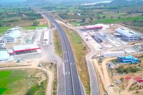Trạm dừng nghỉ trên cao tốc Vĩnh Hảo - Phan Thiết chính thức hoạt động