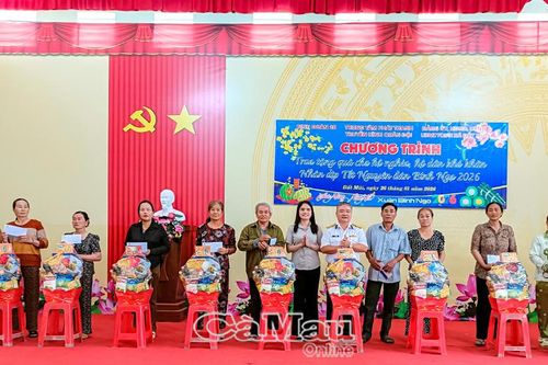 Mang Tết ấm đến Đất Mũi