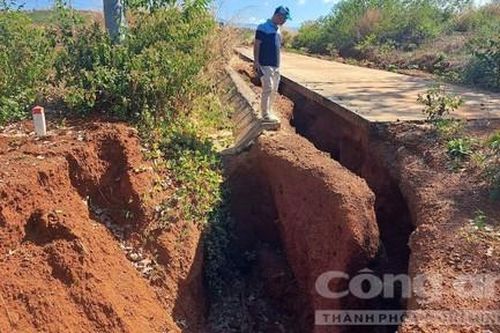 Quảng Ngãi: Yêu cầu khẩn trương khắc phục sạt lở tại Khu bố trí dân cư