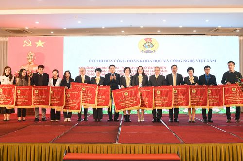 Toàn cảnh hội nghị tổng kết năm 2025 của Công đoàn Khoa học và Công nghệ Việt Nam