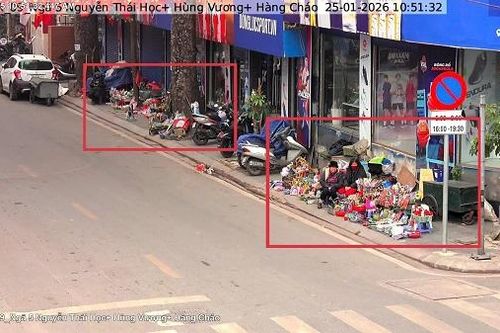 Hà Nội: Phạt nguội hơn 330 trường hợp vi phạm trật tự đô thị và môi trường trong một ngày