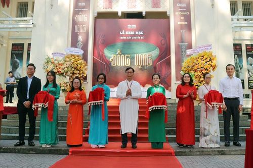 Trưng bày chuyên đề 'Đồng vọng' - Giới thiệu văn hóa Đông Sơn đến công chúng