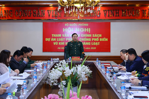 Xây dựng Luật Phòng, chống phổ biến vũ khí hủy diệt hàng loạt: Bước tiến bảo đảm hiệu lực pháp lý và các cam kết quốc tế