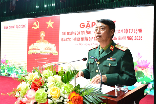 Binh chủng Đặc công gặp mặt thủ trưởng Bộ tư lệnh qua các thời kỳ