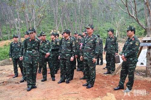 Quân khu 4: Kiểm tra xây dựng Sở chỉ huy diễn tập tác chiến phòng thủ Quân khu