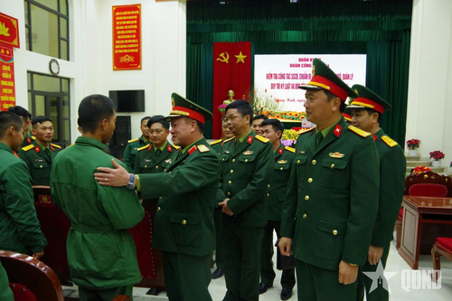 Sư đoàn 395 làm tốt công tác chuẩn bị xuất ngũ cho hạ sĩ quan, binh sĩ năm 2026