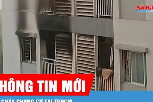 Vụ cháy chung cư tại TPHCM: Hai mẹ con không qua khỏi