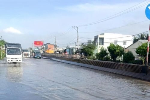 Khẩn cấp sửa đoạn Quốc lộ 1 qua Cần Thơ thường xuyên bị ngập