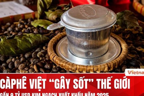Càphê việt nam bứt phá xuất khẩu, khẳng định vị thế trên thị trường quốc tế