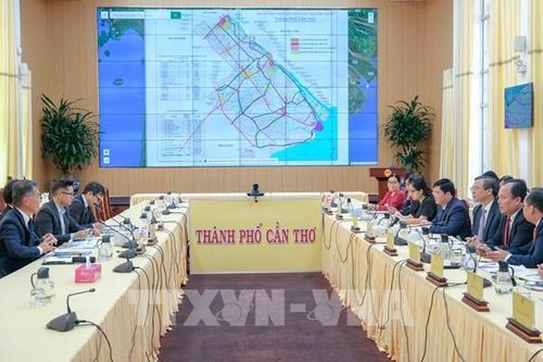 Cần Thơ mời gọi Tập đoàn Sumitomo đầu tư vào lĩnh vực công nghiệp, đô thị thông minh