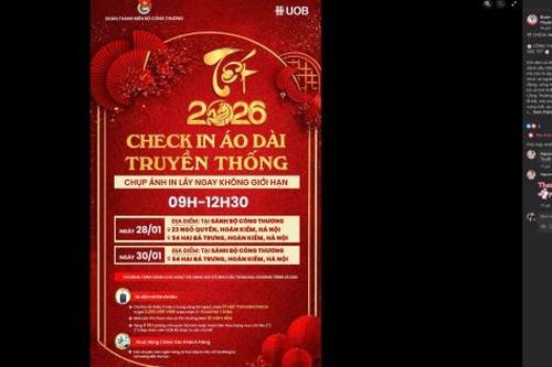 Đoàn Thanh niên Bộ Công Thương phát động chương trình 'Check-in Tết 2026'