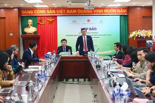 60 trường đạt Giải thưởng Trường học sinh thái ASEAN Việt Nam 2025
