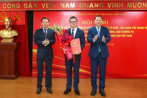 Công bố Quyết định chỉ định Bí thư Đảng ủy Trung ương Hội Nhà báo Việt Nam