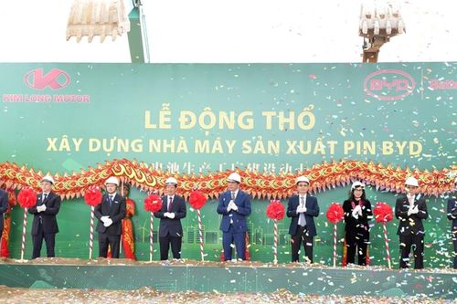 Huế phát triển công nghiệp xanh với dự án nhà máy pin BYD 130 triệu USD