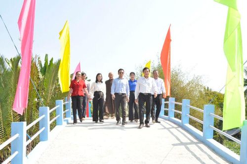 Xã Giồng Riềng khánh thành cầu Kênh Hội Đồng