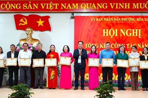Phường Hòa Xuân hỗ trợ xây mới, sửa chữa 42 nhà năm 2025