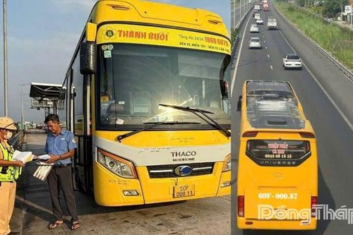 Quyết liệt xử phạt hàng loạt xe lớn 'cố tình' đi sai làn trên cao tốc