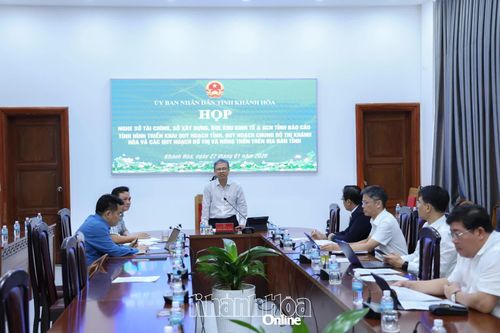 Đẩy nhanh tiến độ lập các quy hoạch