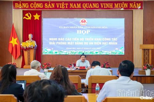 Công tác giải phóng mặt bằng Dự án Nhà máy điện hạt nhân đạt kết quả tích cực