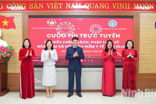 Tuần thi thứ hai Cuộc thi trực tuyến tìm hiểu chính sách BHXH, BHYT: Hơn 40.000 người dự thi, 25.503 bài đạt 100 điểm