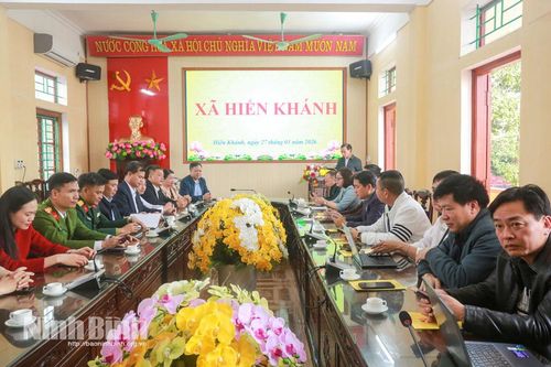 Xã Hiển Khánh tổ chức gặp mặt các cơ quan báo chí