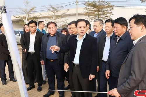 Thường trực Tỉnh ủy thăm và làm việc với Ban Quản lý các khu công nghiệp tỉnh