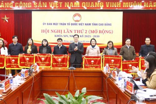 Hội nghị Ủy ban MTTQ tỉnh lần 2 (mở rộng) khóa XIV, nhiệm kỳ 2025 - 2030