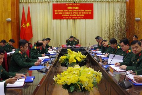 Bộ Quốc phòng tổng kết công tác xây dựng Luật Quản lý bảo vệ công trình quốc phòng, khu quân sự