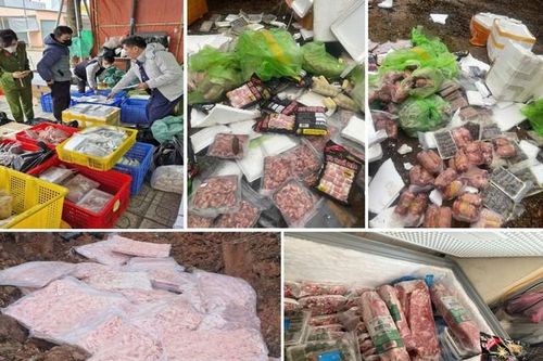 Thu giữ hơn 1 tấn thực phẩm không rõ nguồn gốc chuẩn bị tuồn ra thị trường