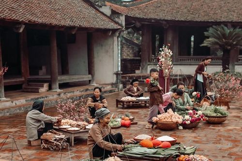 Đường Lâm rộn ràng sắc Tết xưa những ngày giáp xuân Bính Ngọ
