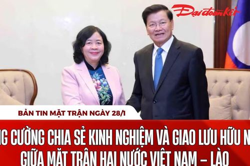 Bản tin Mặt trận sáng 28/1