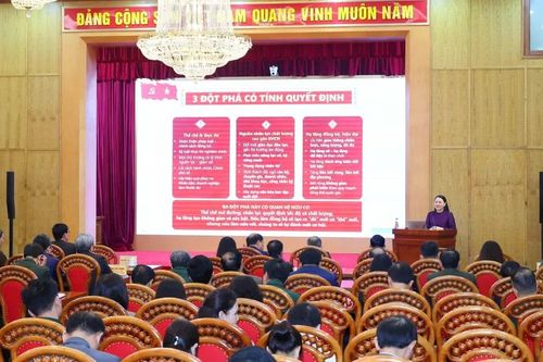 Hội nghị Báo cáo viên Trung ương toàn quốc thông báo nhanh kết quả Đại hội XIV của Đảng