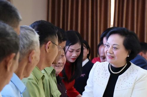 Phó Thủ tướng Phạm Thị Thanh Trà thăm, tặng quà Tết người có công, hộ nghèo tại Nghệ An