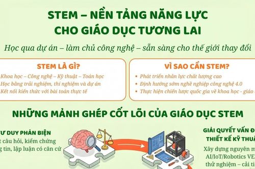 STEM - Nền tảng năng lực cho giáo dục tương lai