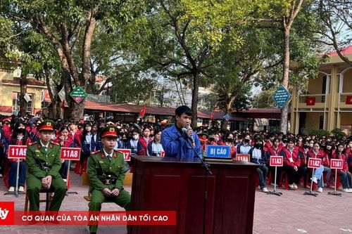 TAND khu vực 5 – Bắc Ninh: Nâng cao nhận thức pháp luật cho học sinh thông qua phiên tòa lưu động