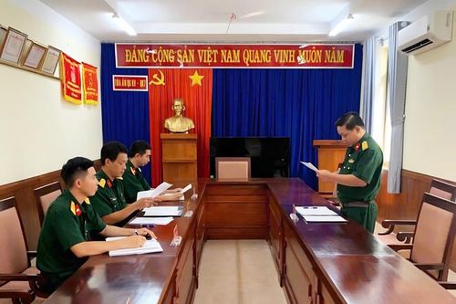 Viện kiểm sát Quân sự Khu vực 71 tham gia phiên họp xét rút ngắn thời gian thử thách án treo