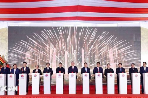 Lễ khởi công xây dựng công trình trường học tại Cao Bằng