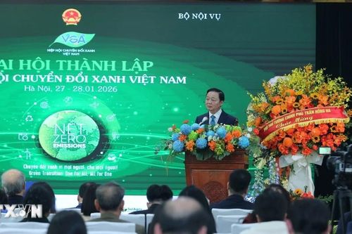 Phó Thủ tướng Trần Hồng Hà dự Đại hội lần thứ I Hiệp hội Chuyển đổi xanh