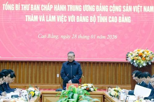 Cao Bằng phải biến lợi thế biên giới và truyền thống cách mạng thành động lực phát triển mới