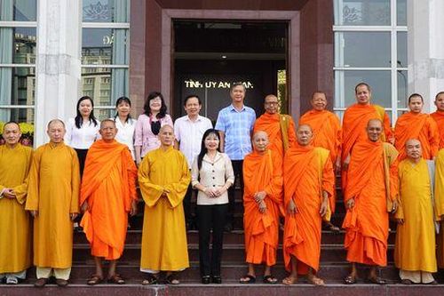 Các tổ chức tôn giáo chúc tết lãnh đạo tỉnh An Giang