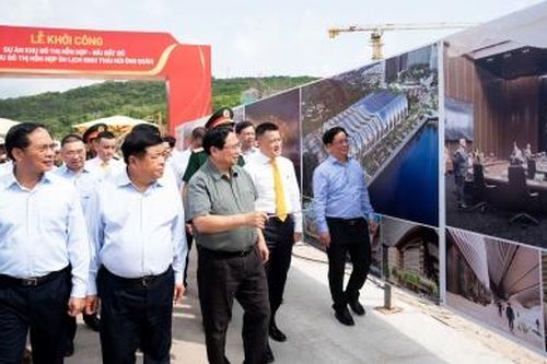 Thủ tướng Chính phủ Phạm Minh Chính kiểm tra tiến độ thi công các công trình phục vụ APEC 2027