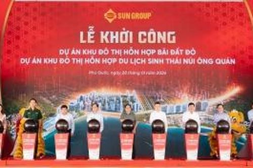 Thủ tướng Chính phủ Phạm Minh Chính dự lễ khởi công hai dự án APEC 2027 tại Phú Quốc